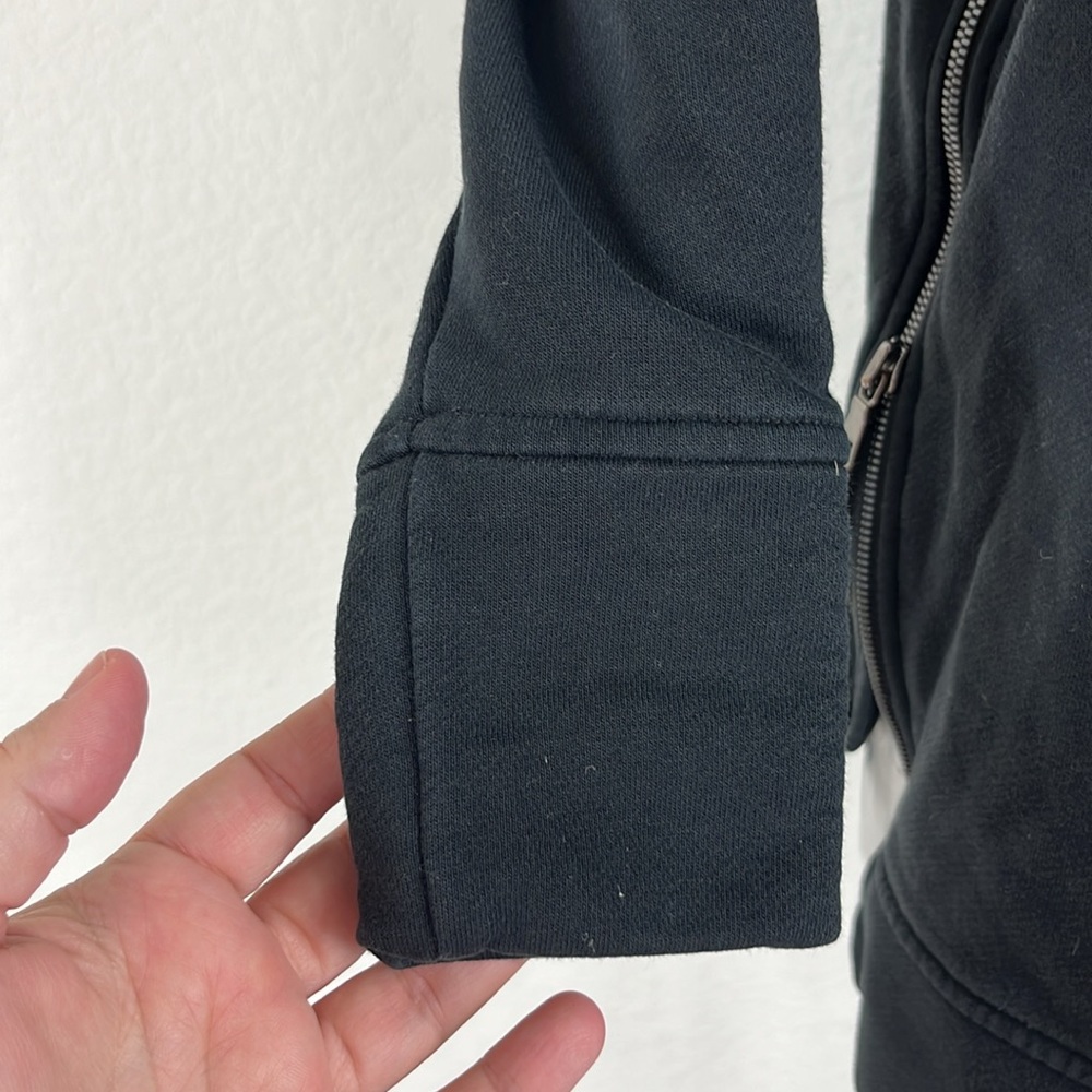 Varley Hoodie Longline Side Zip Sweatshirt Pop Over - Picture 2 of 9